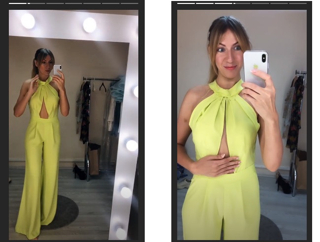 Леся Нікітюк в комбінезоні