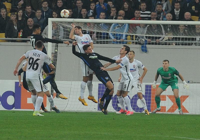 Заря - Герта 2-1: видео голов и обзор матча