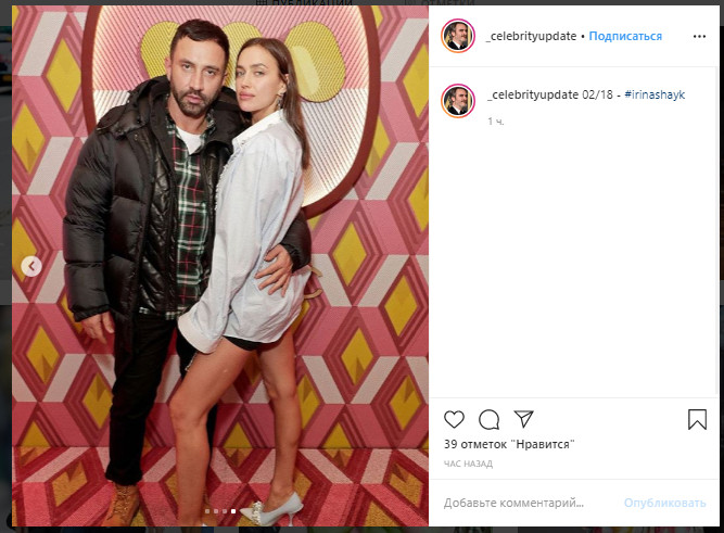 Ирина Шейк &quot;забыла&quot; надеть брюки под рубашку, соблазняя длинными ножками