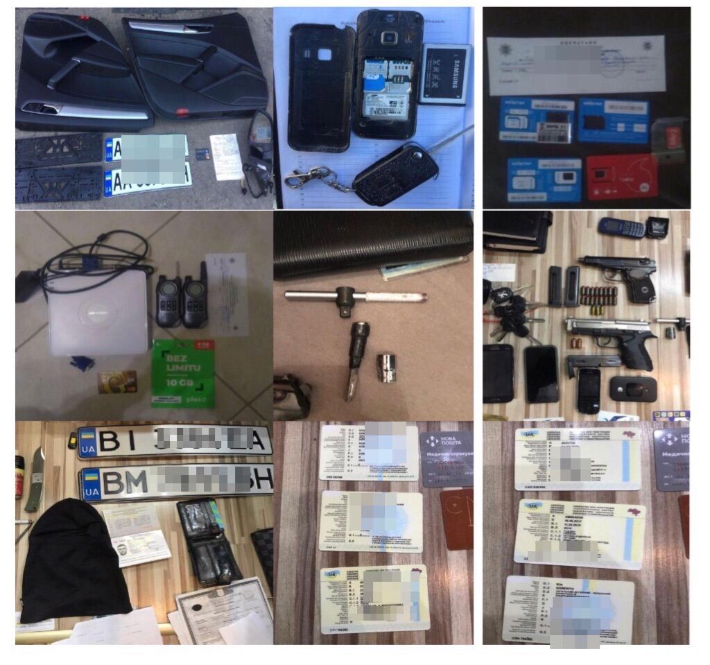 У Київській області затримали банду викрадачів автомобілів