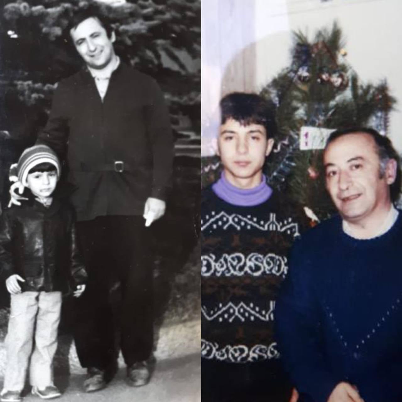 Зеленский в День отца показал детские фотографии с папой