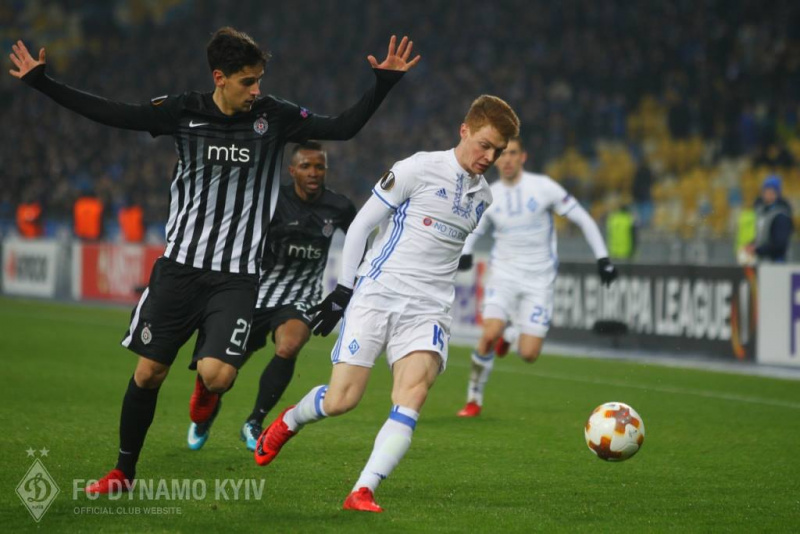 Динамо - Партизан 4-1: відео голів та огляд матчу