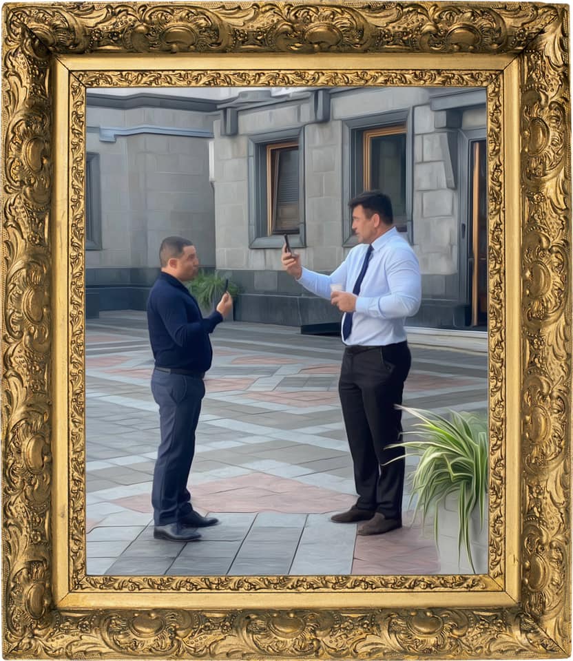 Штовханина Тищенка та Куницького в їдальні Ради: що сталося насправді (відео)