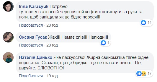 Жорстокі розваги: на Волині натовп ледь не розірвав порося (відео 18+)