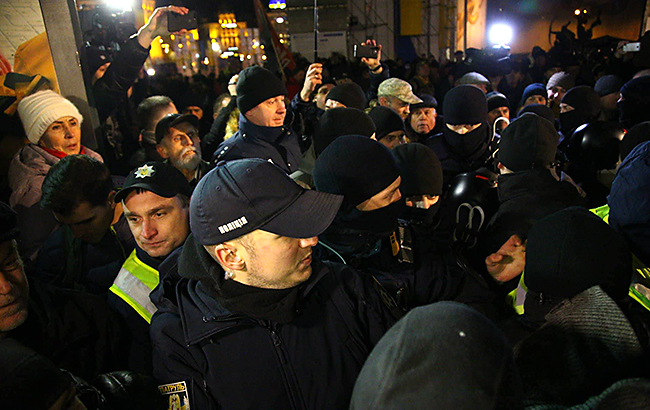 В Киеве на Майдане произошла потасовка