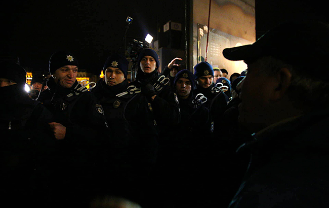 В Киеве на Майдане произошла потасовка