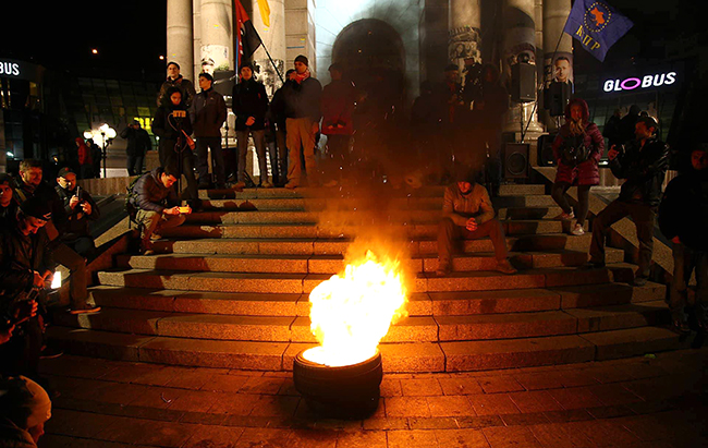 У Києві на Майдані відбулися бійки
