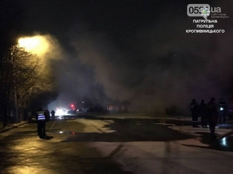 У Кропивницькому на СТО вибухнув автомобіль