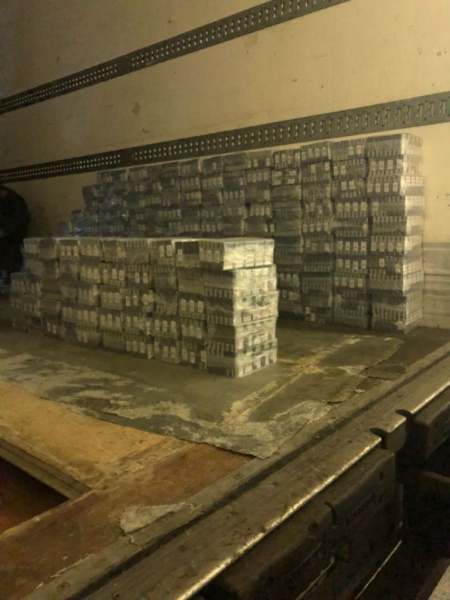 На кордоні затримали 26 тис. пачок контрабандних сигарет