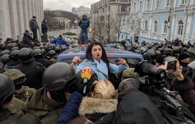 Задержание Саакашвили: онлайн