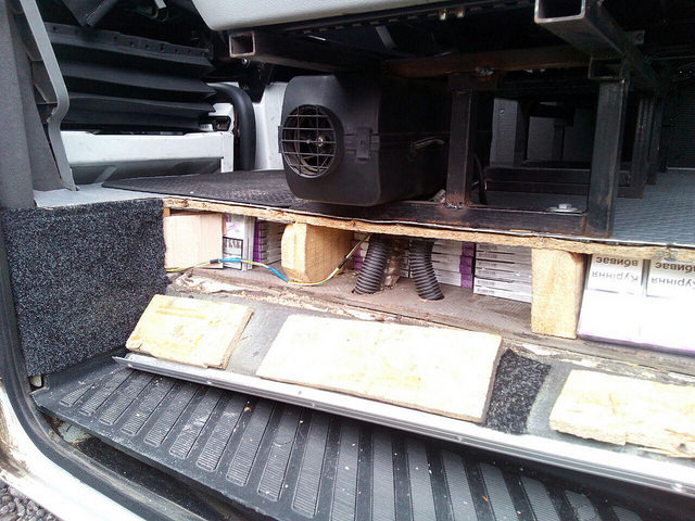 СБУ затримала нелегальні вантажі на лінії розмежування 1