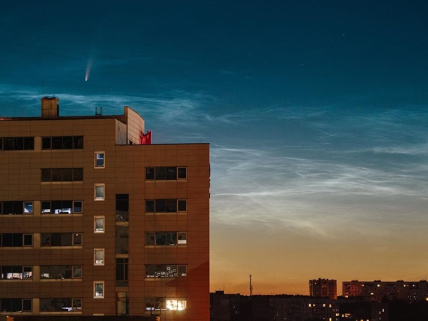 В небі над Україною пролітає велика комета: такої краси не було давно (фото)