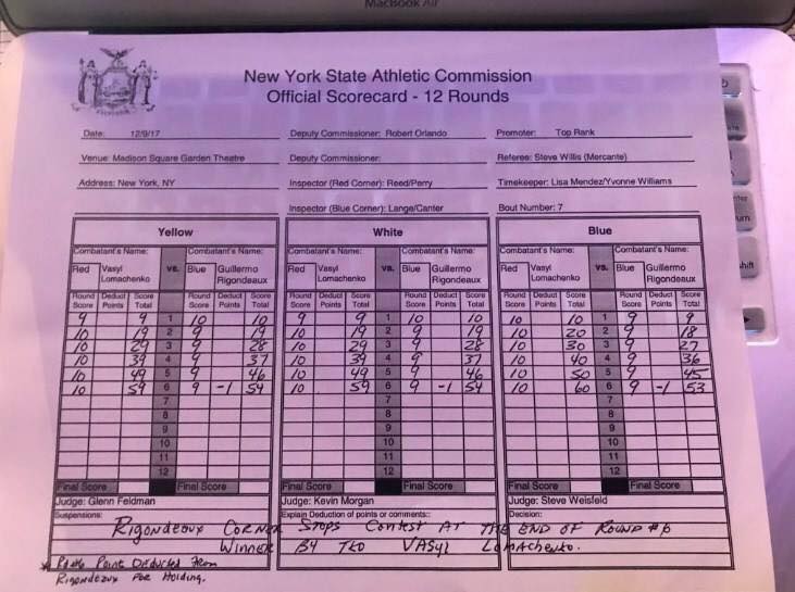 Ломаченко - Ригондо: онлайн трансляция