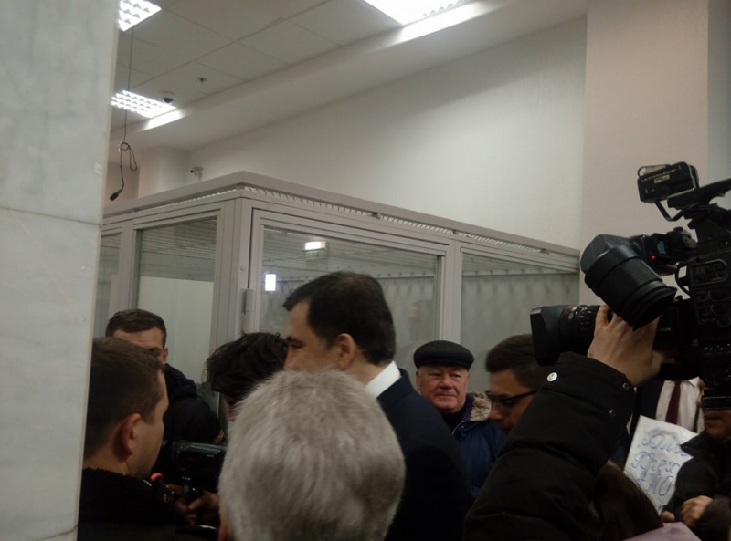 Саакашвілі прибув до суду на розгляд апеляції прокуратури щодо запобіжного заходу