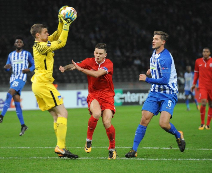 Герта - Заря 2-0: видео голов и обзор матча