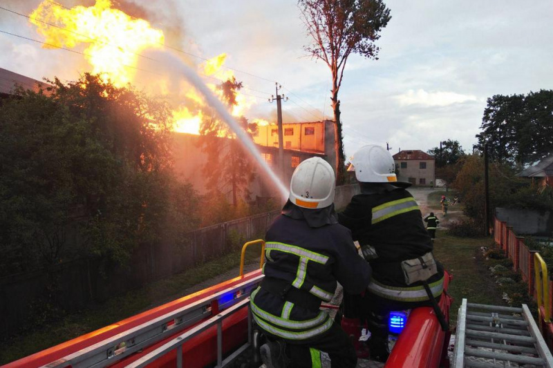 У Тернопільській області стався вибух на спиртзаводі