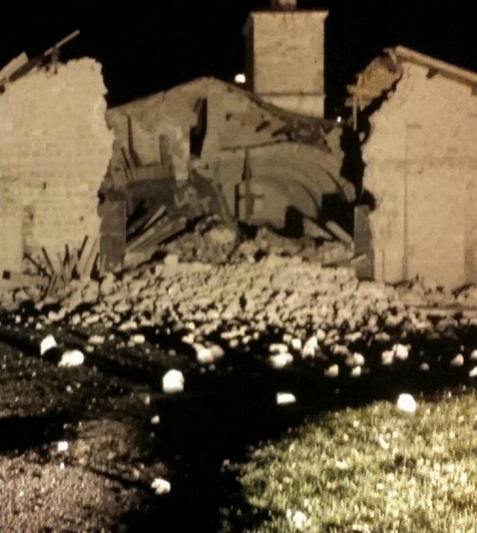 Землетрус в Італії: фото та відео