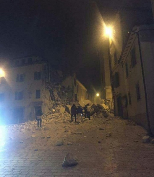 Землетрус в Італії: фото та відео