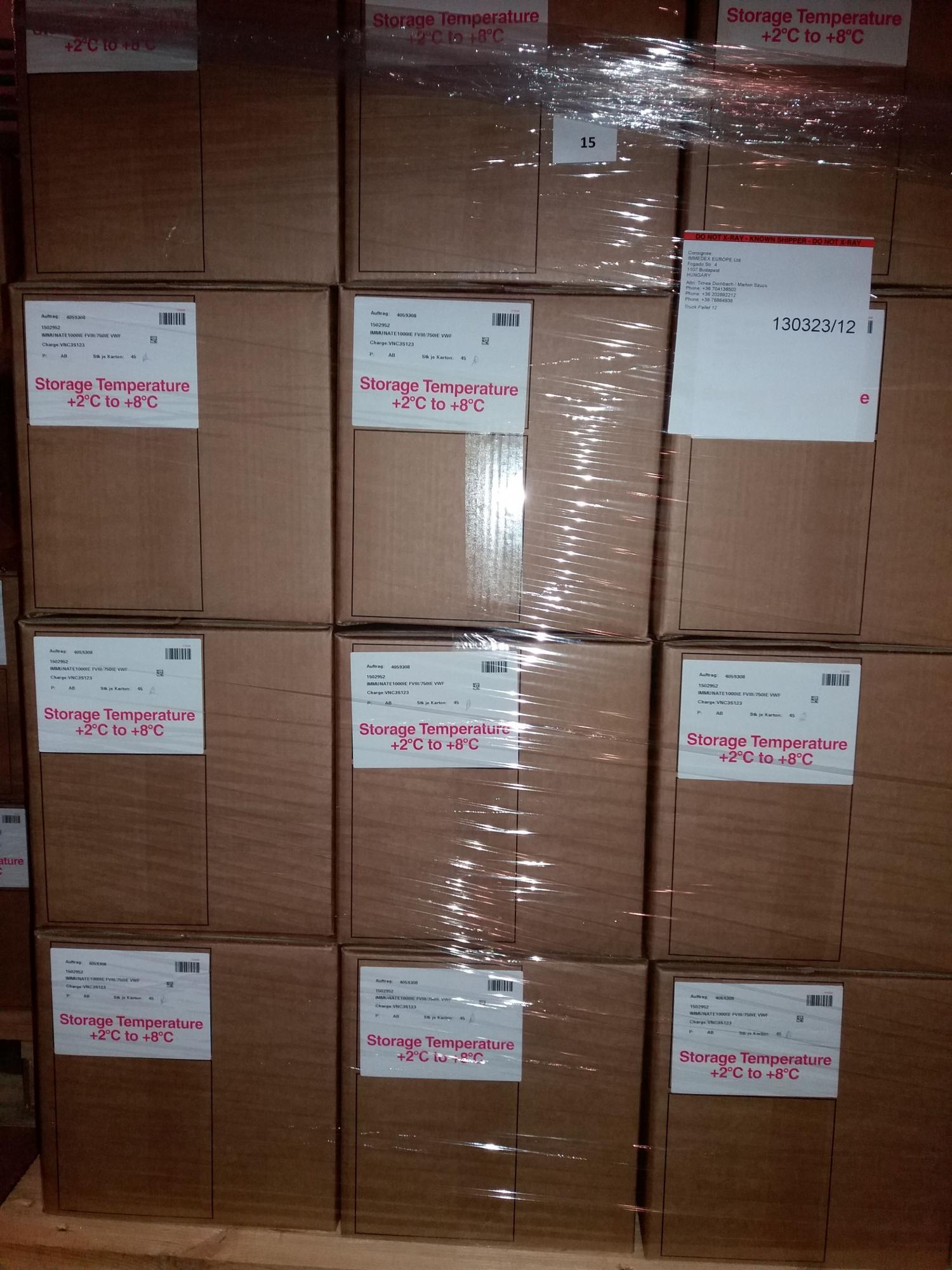 Украина получила 4 препарата от гемофилии на 155 млн гривен