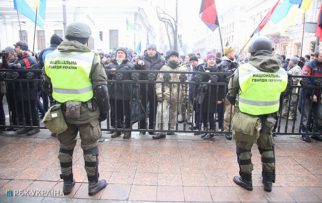 Марш у Києві: за правопорядком у центрі столиці стежать 3000 силовиків
