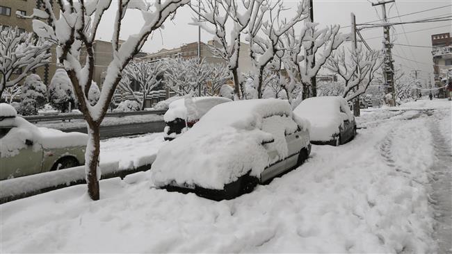 Снігопад в Ірані засипав Тегеран і порушив транспортне сполучення