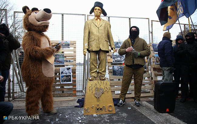 Вибори президента РФ: у Києві перекрили Повітрофлотський проспект