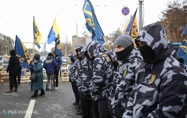 Вибори президента РФ: у Києві перекрили Повітрофлотський проспект