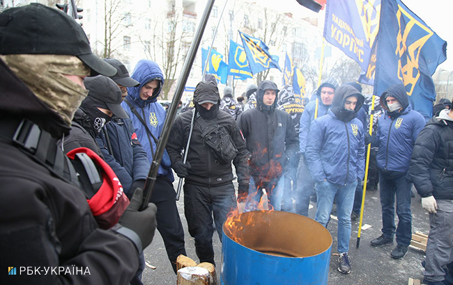 Вибори президента РФ: у Києві перекрили Повітрофлотський проспект