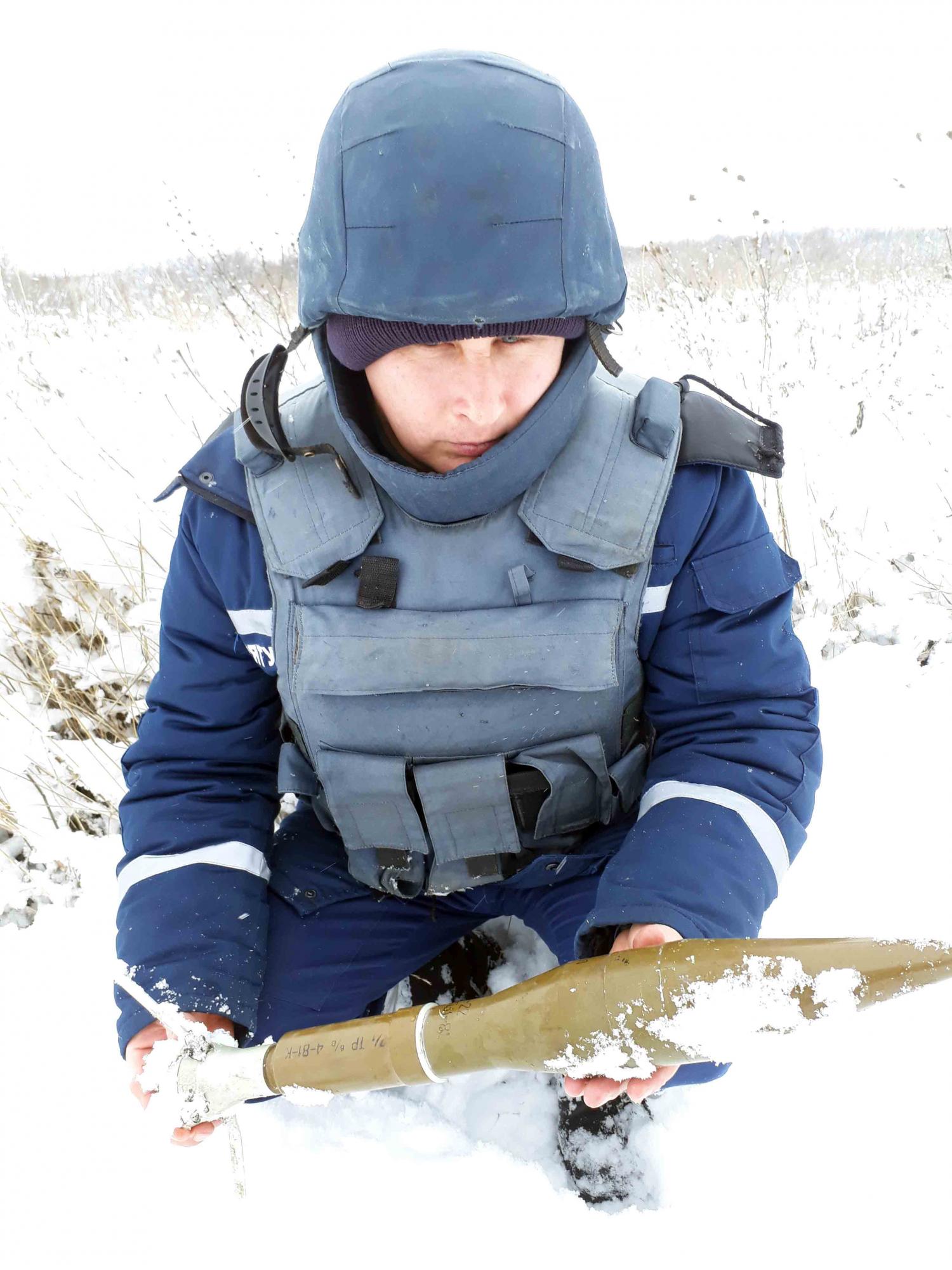 В Луганской области за сутки изъяты 35 взрывоопасных предметов