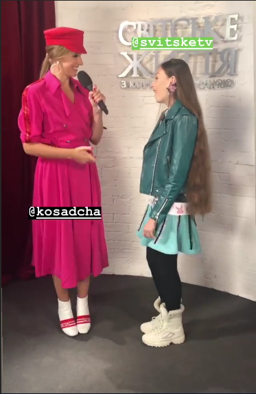 Поколение модниц: стильная дочь Оли Поляковой "засветилась" на Ukrainian Fashion Week