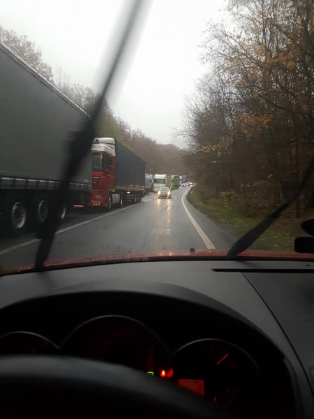 У Ужгороді стався транспортний колапс