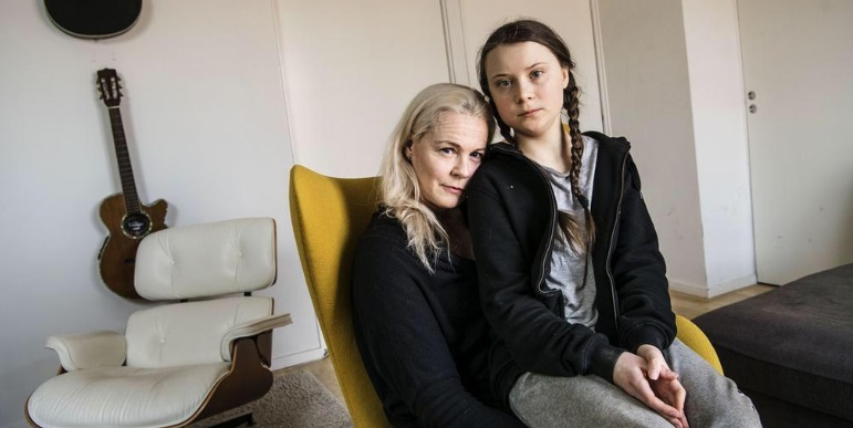 16-летняя экоактивистка из Швеции оказалась дочерью звезды Евровидения