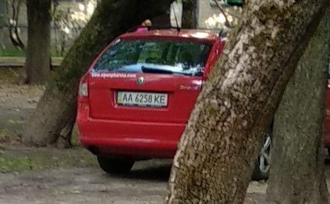 Киян обурив автохам на дитячому майданчику: героя паркування "прославили" (фото)