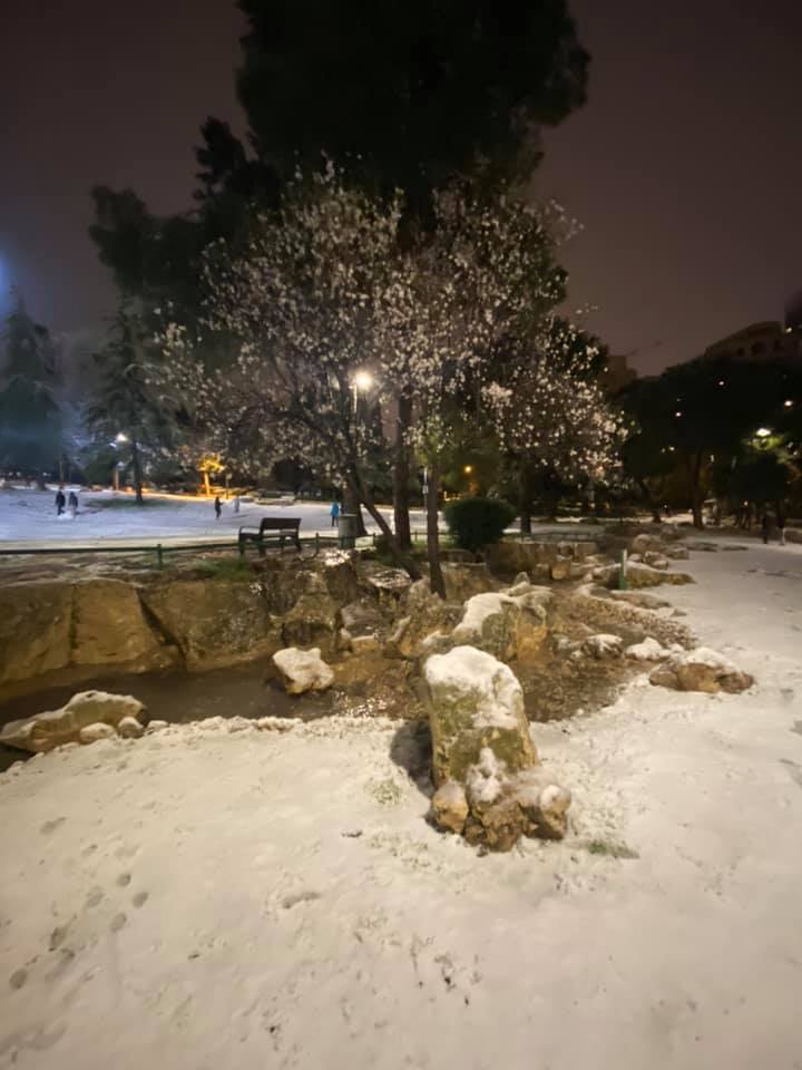 Єрусалим несподівано занесло снігом: відео та фото