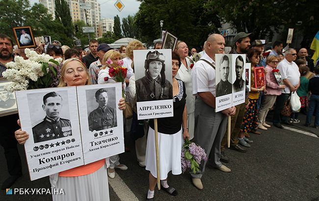 У центрі Києва проходить акція &quot;Безсмертний полк&quot;
