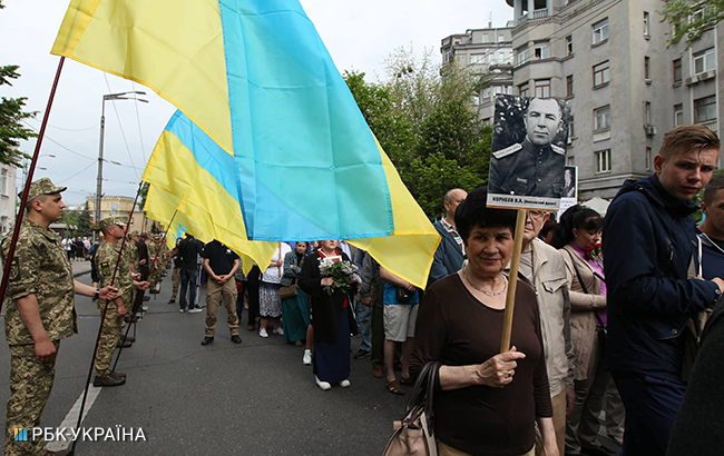 У центрі Києва проходить акція &quot;Безсмертний полк&quot;