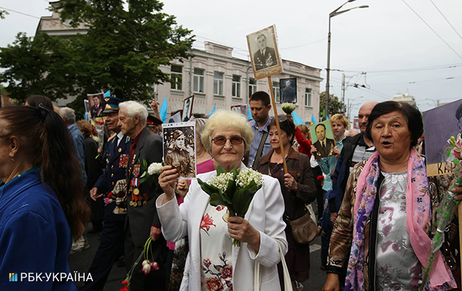 У центрі Києва проходить акція &quot;Безсмертний полк&quot;