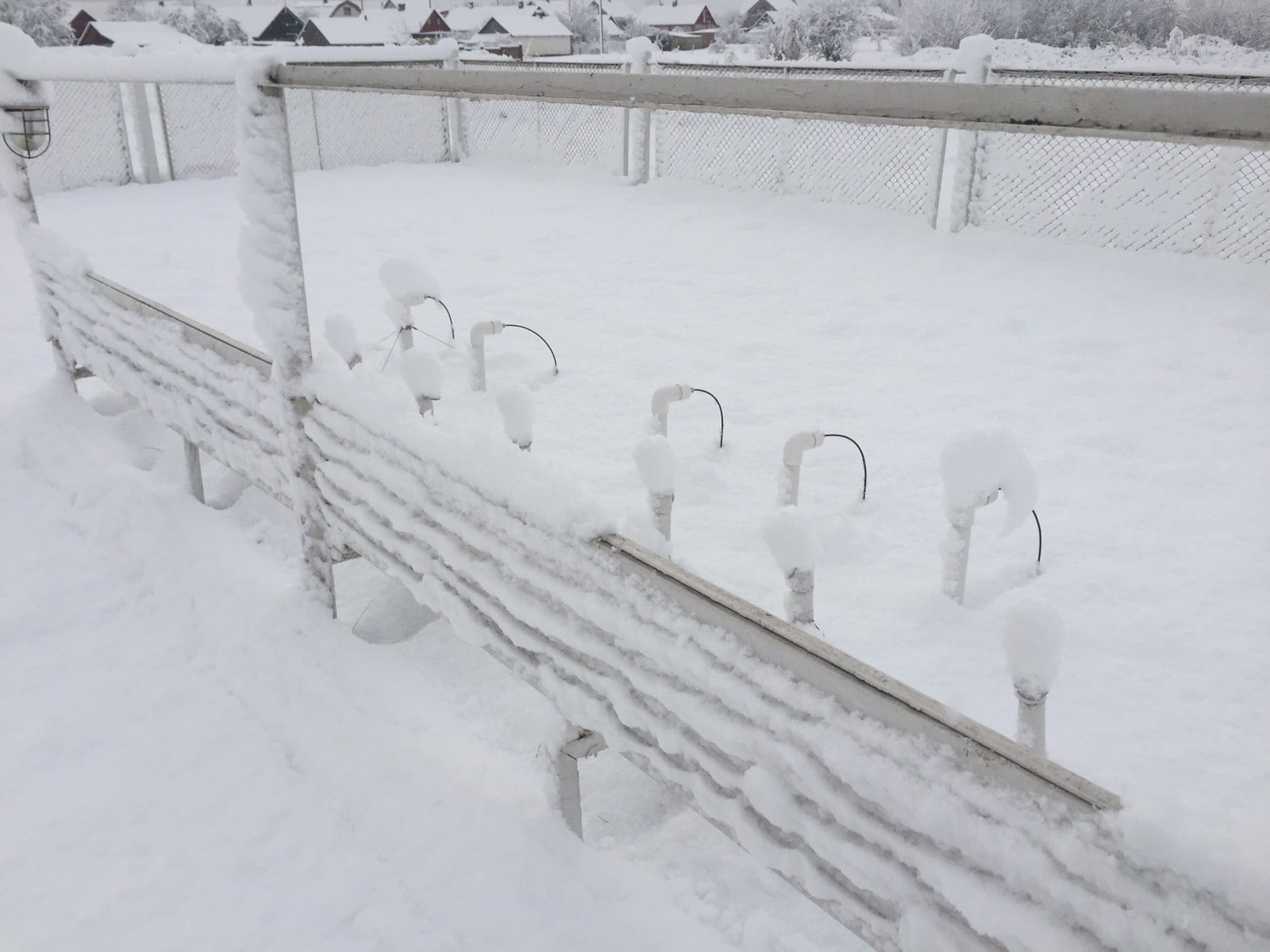 Западную Украину засыпало снегом: дети лепят снеговиков