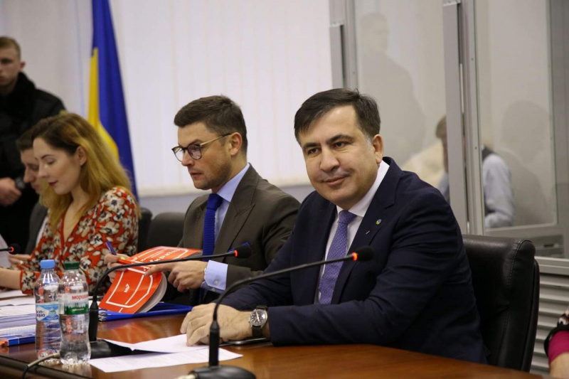Суд начал рассмотрение апелляции на меру пресечения для Саакашвили