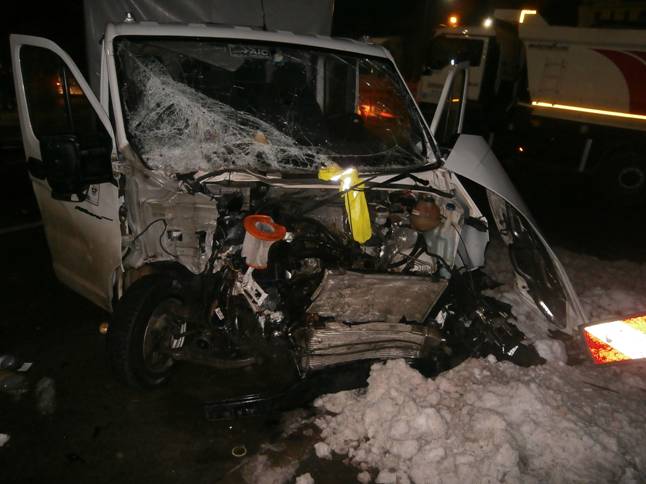 Во Львовской области столкнулись два микроавтобуса, есть пострадавшие