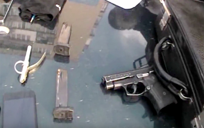 В Днепропетровской области полиция задержала мужчин с оружием