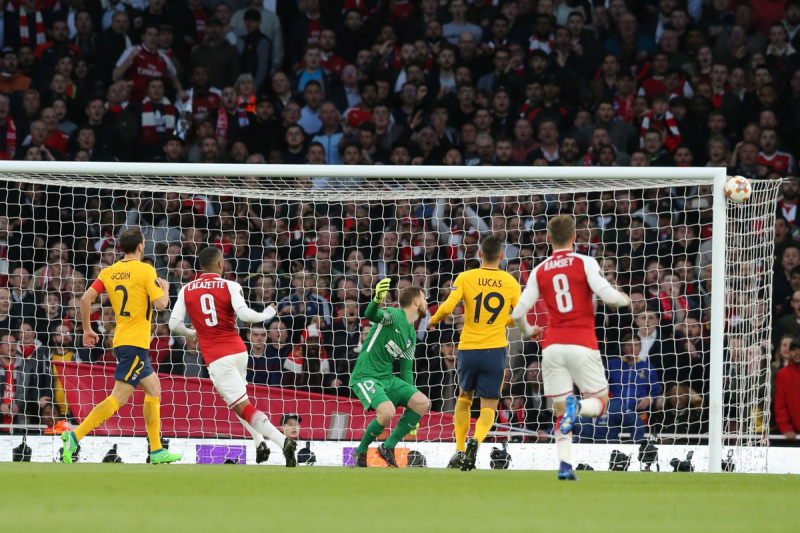 Арсенал - Атлетико 1-1: видео голов и обзор матча