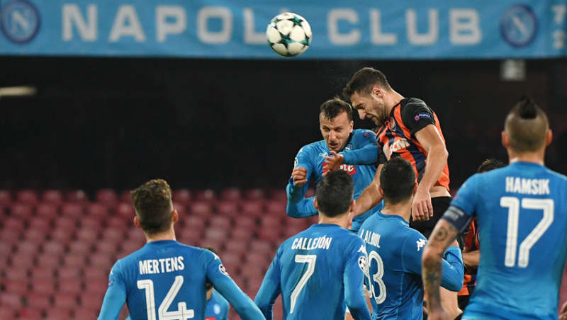 Наполі - Шахтар 3-0: відео голів та огляд матчу