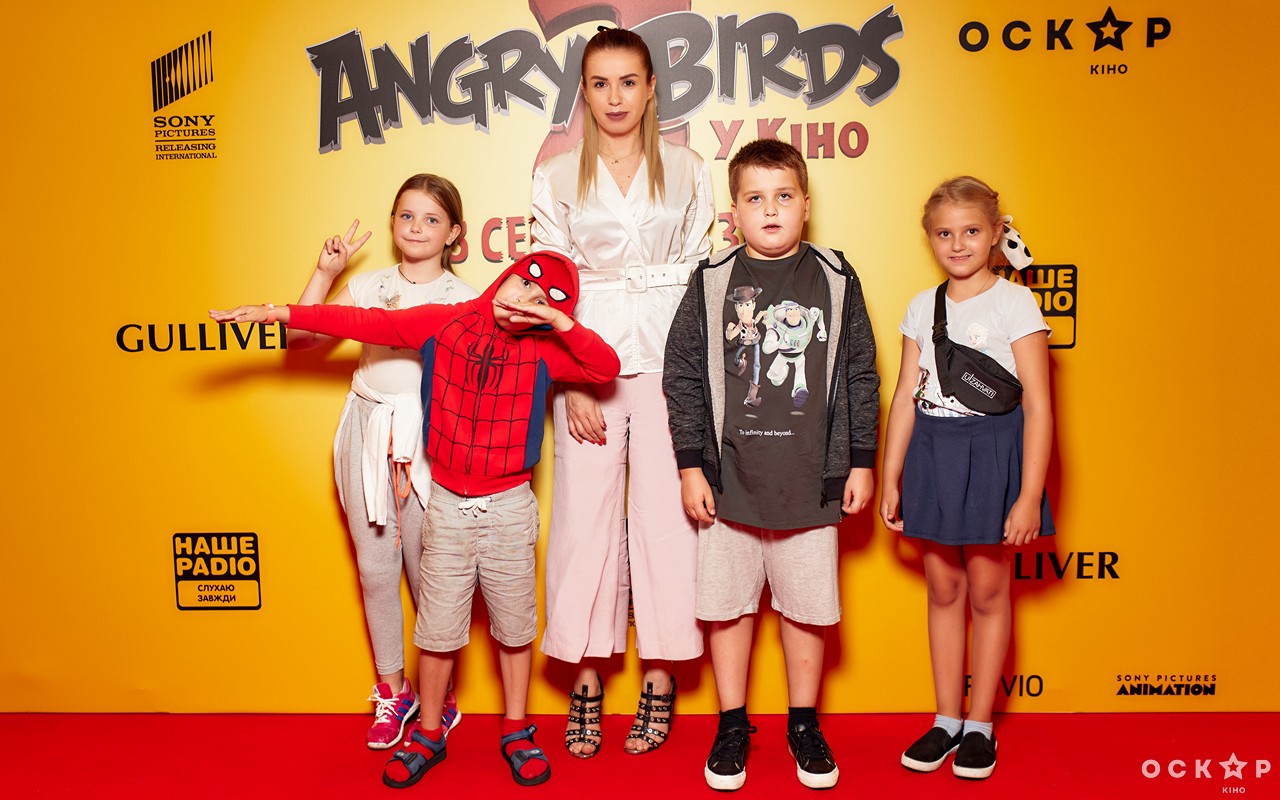 Angry birds в кіно 2: зіркові гості прем'єри анімаційної комедії в Києві (фото)