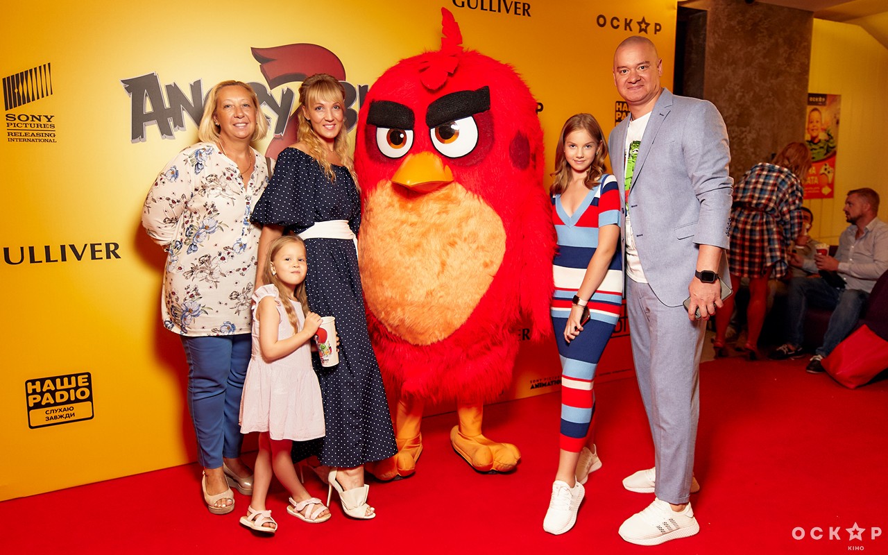 Angry birds в кіно 2: зіркові гості прем'єри анімаційної комедії в Києві (фото)