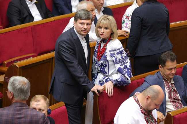 Ирина Луценко в Верховной Раде