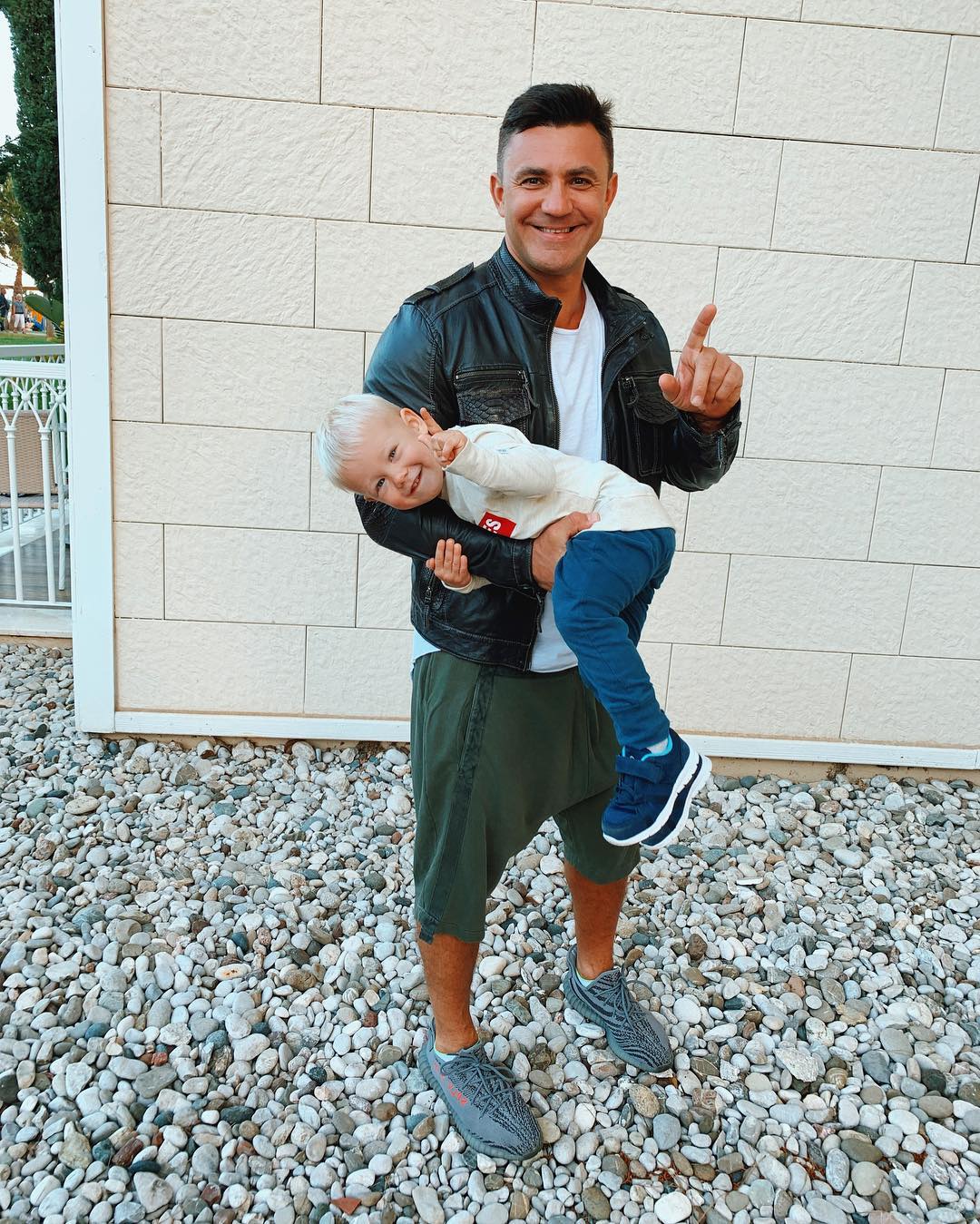 Микола Тищенко з сином