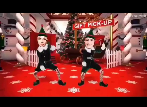 Новорічний флешмоб: Лобода слідом за Тодоренко виконала &quot;танець ельфів&quot;