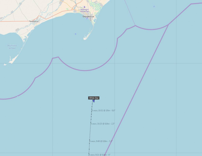 Россия в Азовском море задержала румынское судно