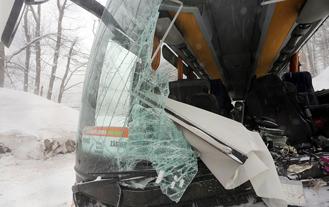 В результате ДТП в Хорватии пострадали 14 человек